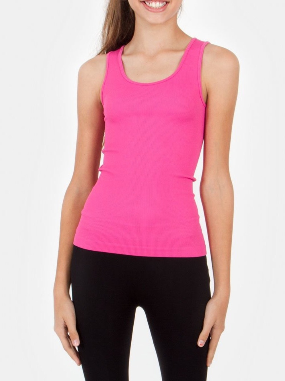 Kid's Ribbed Seamless Tank Top